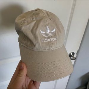 Adidas Cream Logo Hat